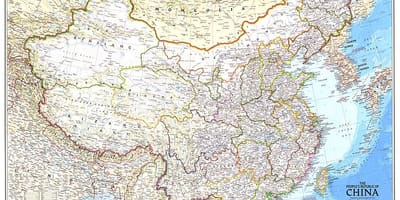 Карта Республіки Китай