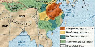Стародавній Китай географія